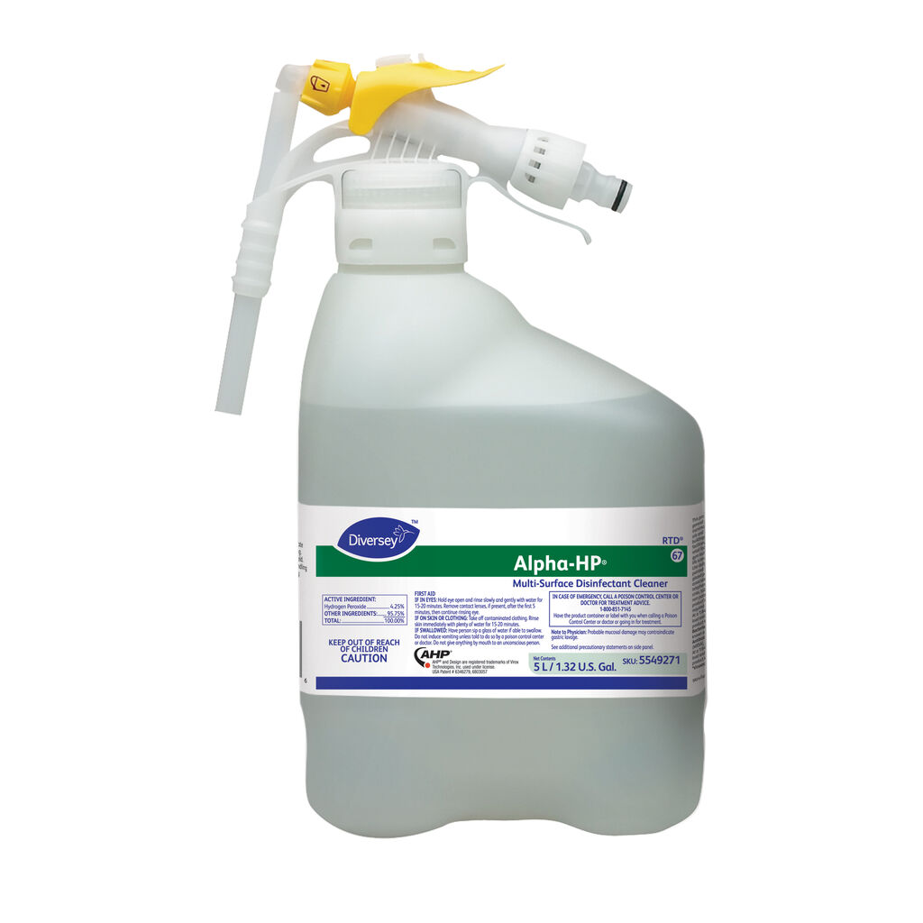 Alpha-HP® Multi-Surface Disinfectant Cleaner 35 5L